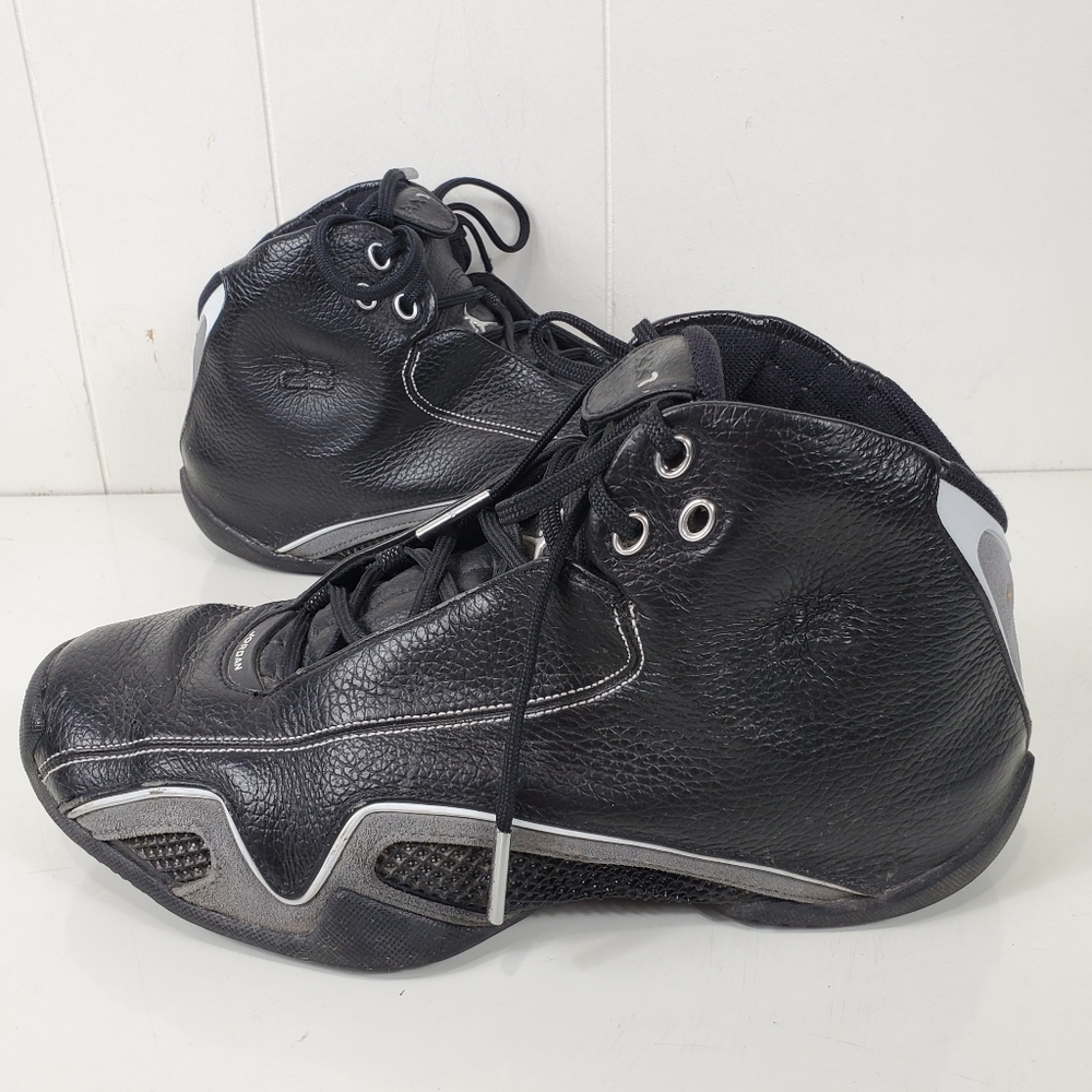 Vintage Jordan 21 0G Flint black  grey sneakers size 9.5